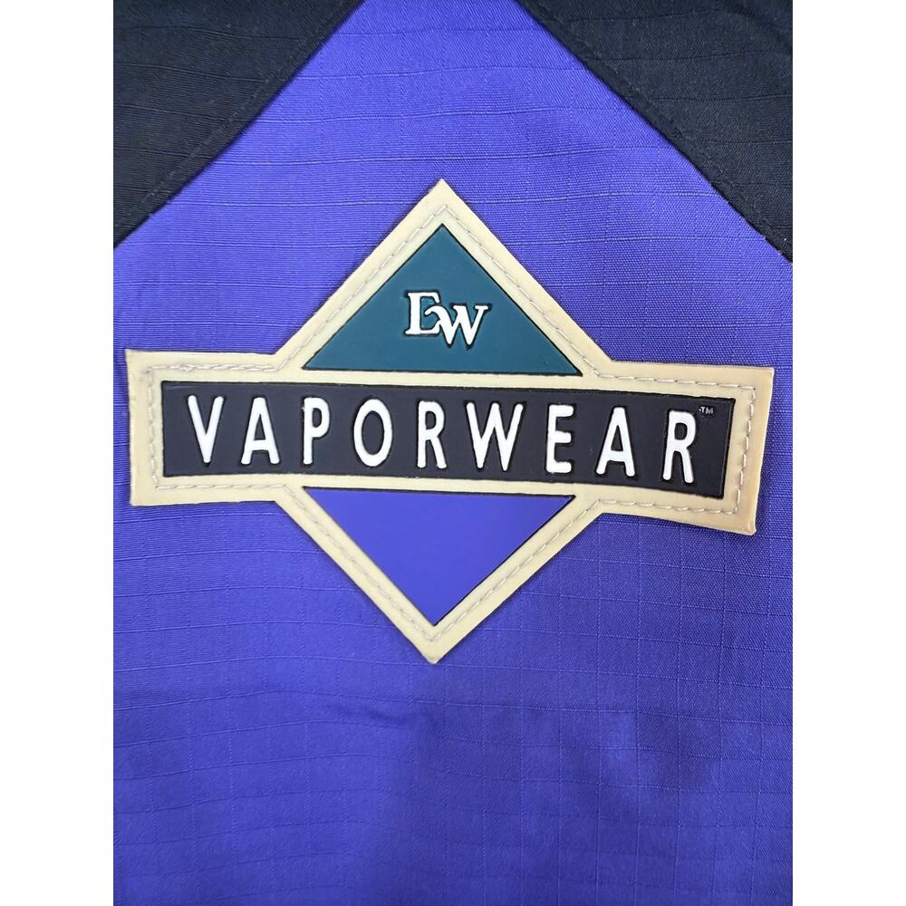 Vintage Early Winters Purple & Black Ripstop Performance Rain Jacket Size XL - Picture 11 of 13